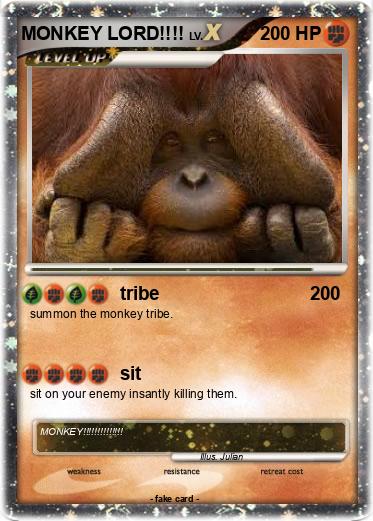 Pokemon MONKEY LORD!!!!