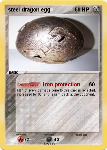 Pokemon steel dragon egg