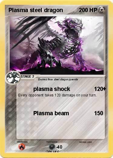 Pokemon Plasma steel dragon