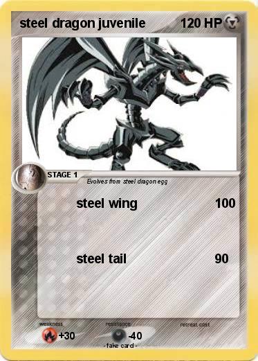 Pokemon steel dragon juvenile