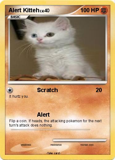 Pokemon Alert Kitteh