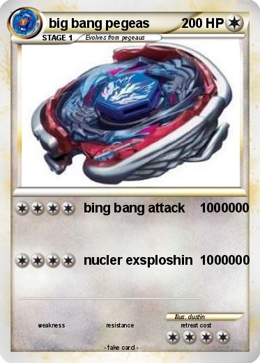 Pokemon big bang pegeas