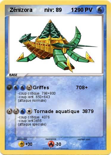 Pokemon  Zénizora        niv: 89      12