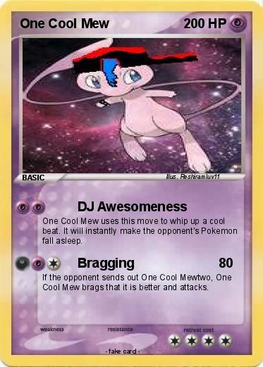 Pokemon One Cool Mew
