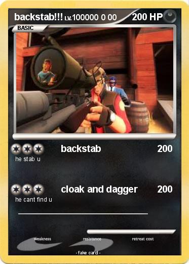 Pokemon backstab!!!