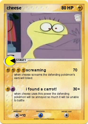 Pokemon cheese