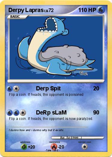 Pokemon Derpy Lapras