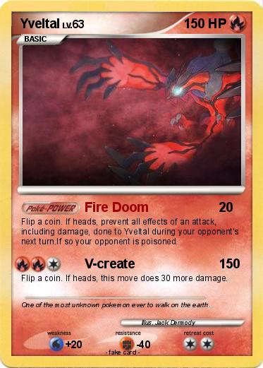 Pokemon Yveltal