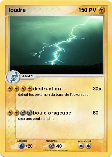 Pokemon foudre