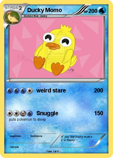 Pokemon Ducky Momo