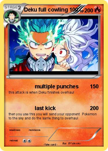 Pokemon Deku full cowling 100