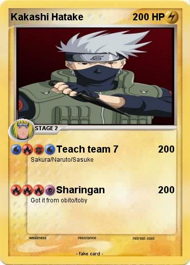 Pokemon Kakashi Hatake
