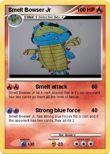 Pokemon Smelt Bowser Jr