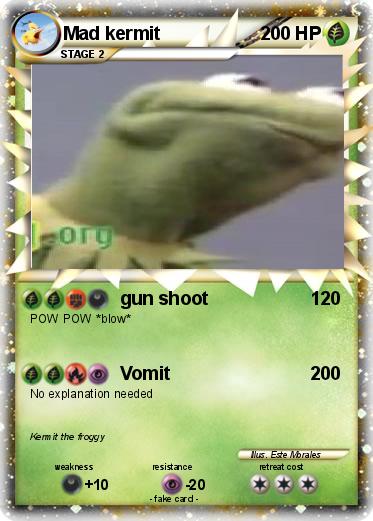 Pokemon Mad kermit