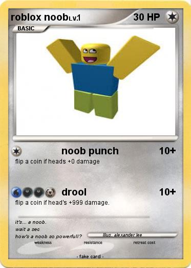Pokemon roblox noob