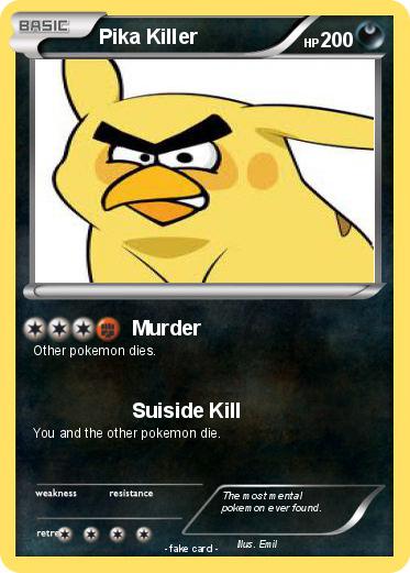 Pokemon Pika Killer
