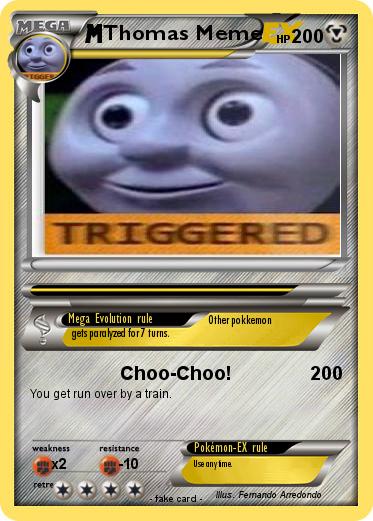 Pokemon Thomas Meme