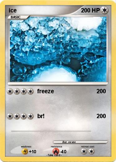 Pokemon ice