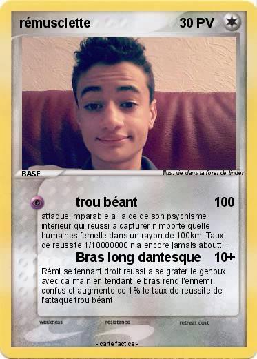 Pokemon rémusclette