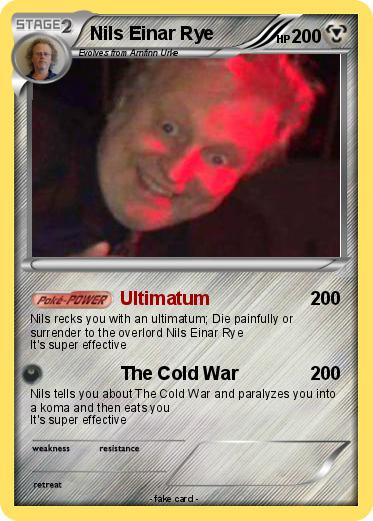 Pokemon Nils Einar Rye