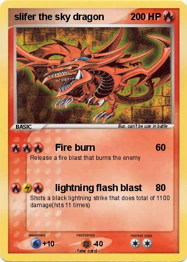 Pokemon slifer the sky dragon