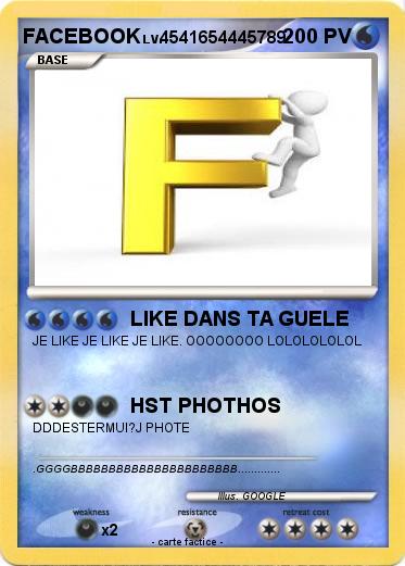 Pokemon FACEBOOK