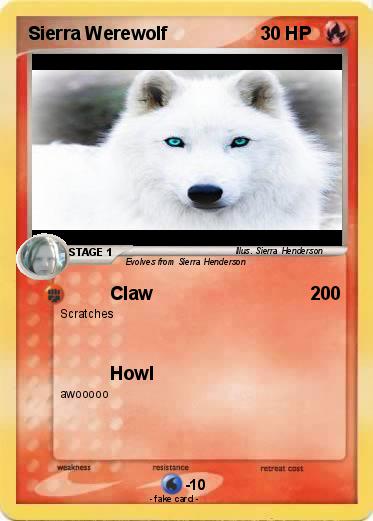 Pokemon Sierra Werewolf