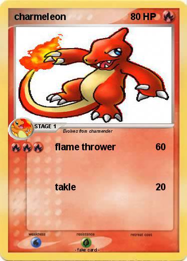 Pokemon charmeleon