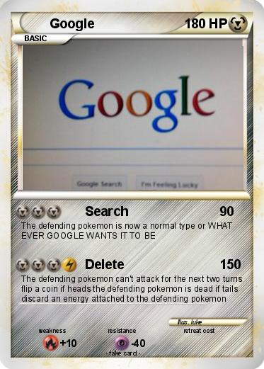 Pokemon Google