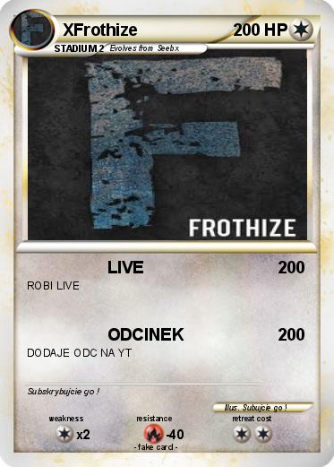 Pokemon XFrothize