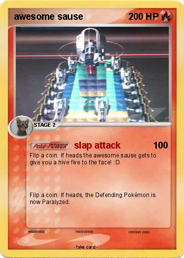 Pokemon awesome sause
