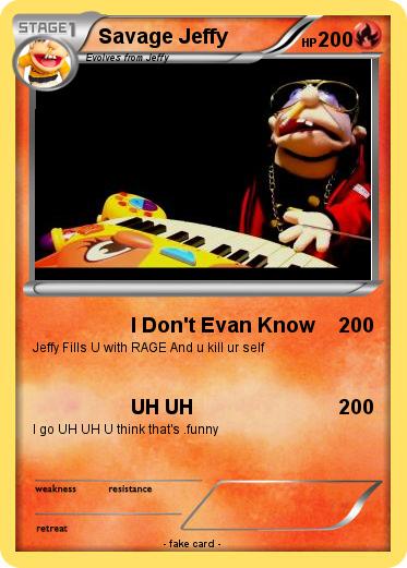 Pokemon Savage Jeffy