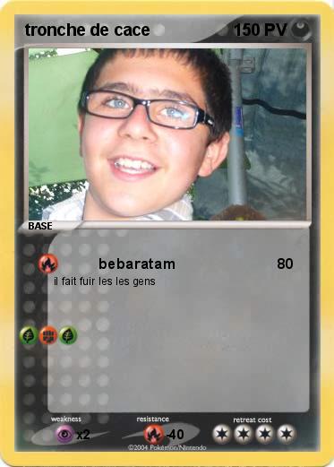 Pokemon tronche de cace