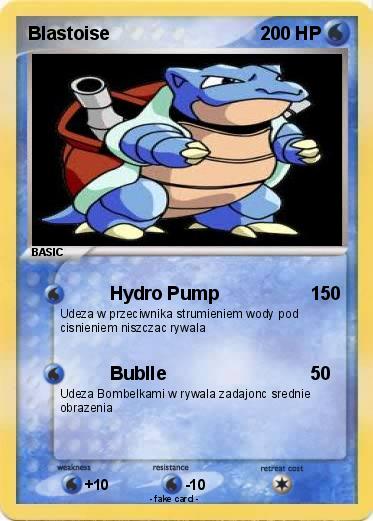 Pokemon Blastoise