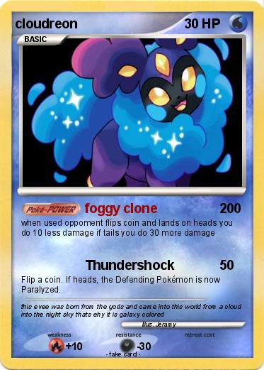 Pokemon cloudreon