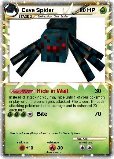 Pokemon Cave Spider