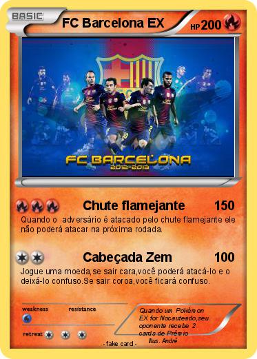 Pokemon FC Barcelona EX