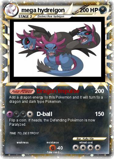 Pokemon mega hydreigon