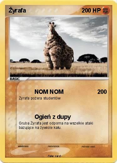 Pokemon Żyrafa