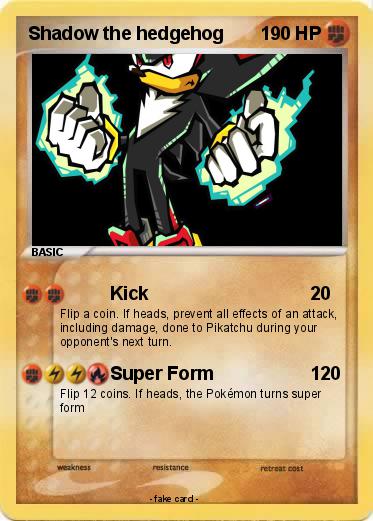 Pokemon Shadow the hedgehog