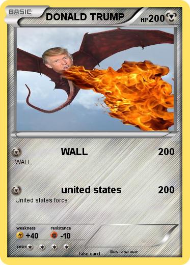 Pokemon DONALD TRUMP