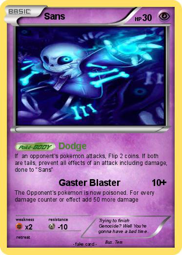 Pokemon Sans