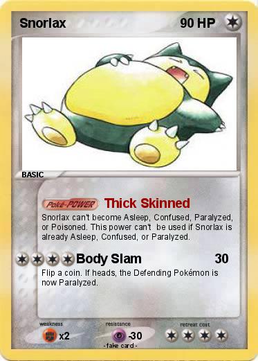 Pokemon Snorlax