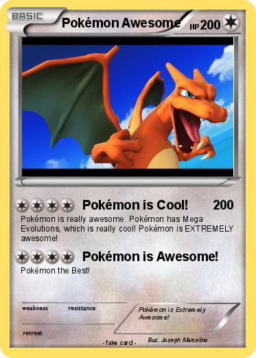 Pokemon Pokémon Awesome