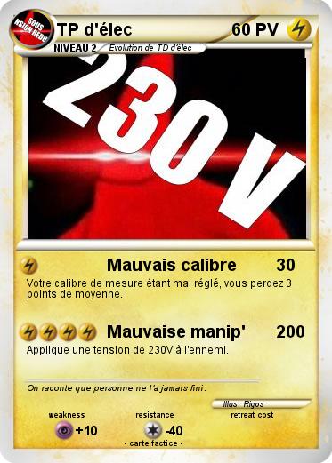 Pokemon TP d'élec