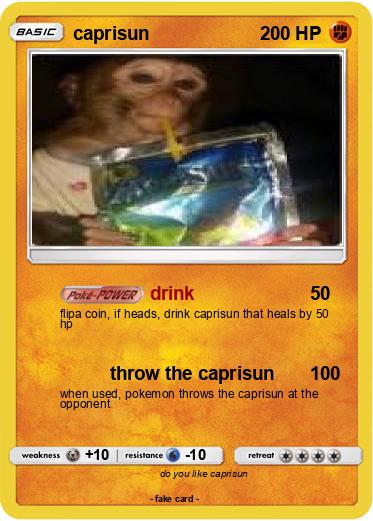 Pokemon caprisun