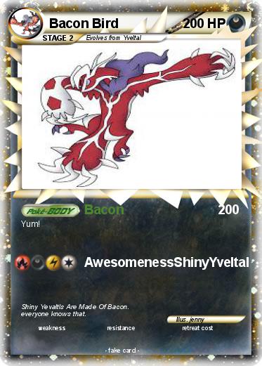 Pokemon Bacon Bird