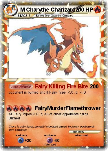 Pokemon M Charythe Charizard Y