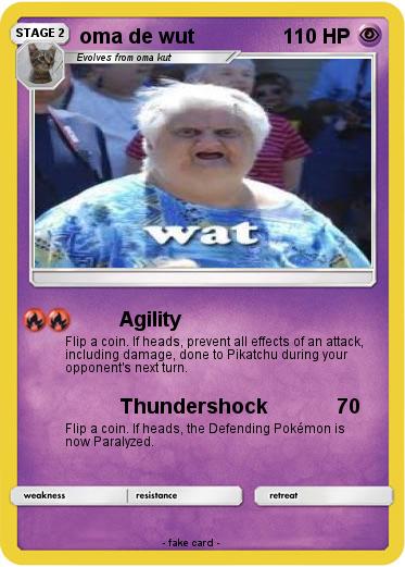 Pokemon oma de wut