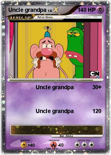 Pokemon Uncle grandpa